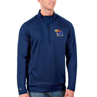 NCAA Kansas Jayhawks Big & Tall Generation Quarter-Zip Pullover Jacket