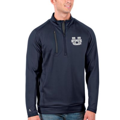 NCAA Utah State Aggies Big & Tall Generation Quarter-Zip Pullover Jacket