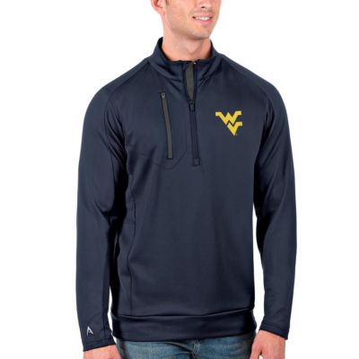 NCAA West Virginia Mountaineers Big & Tall Generation Quarter-Zip Pullover Jacket