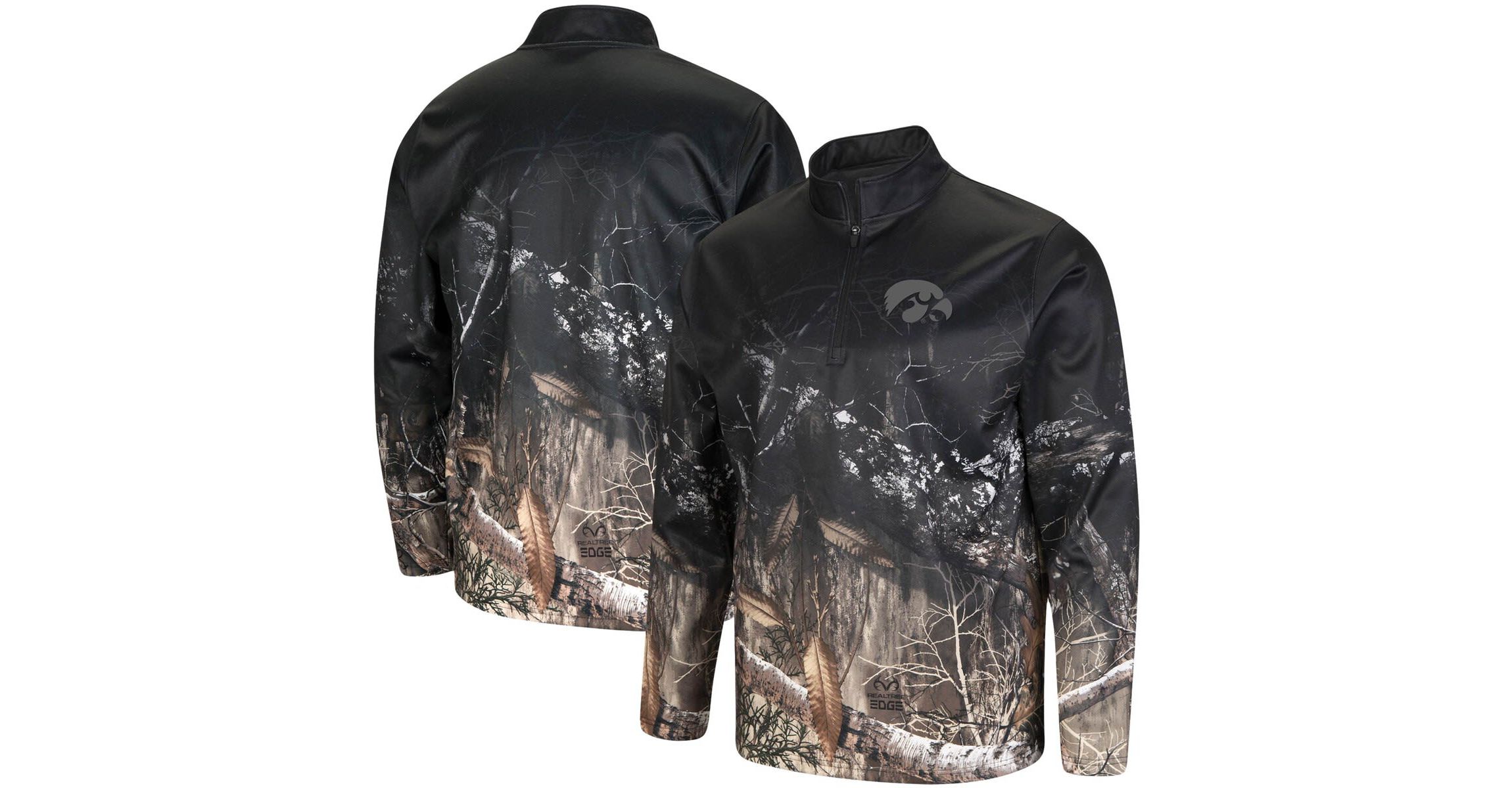 NCAA Iowa Hawkeyes Creek Quarter-Zip Jacket