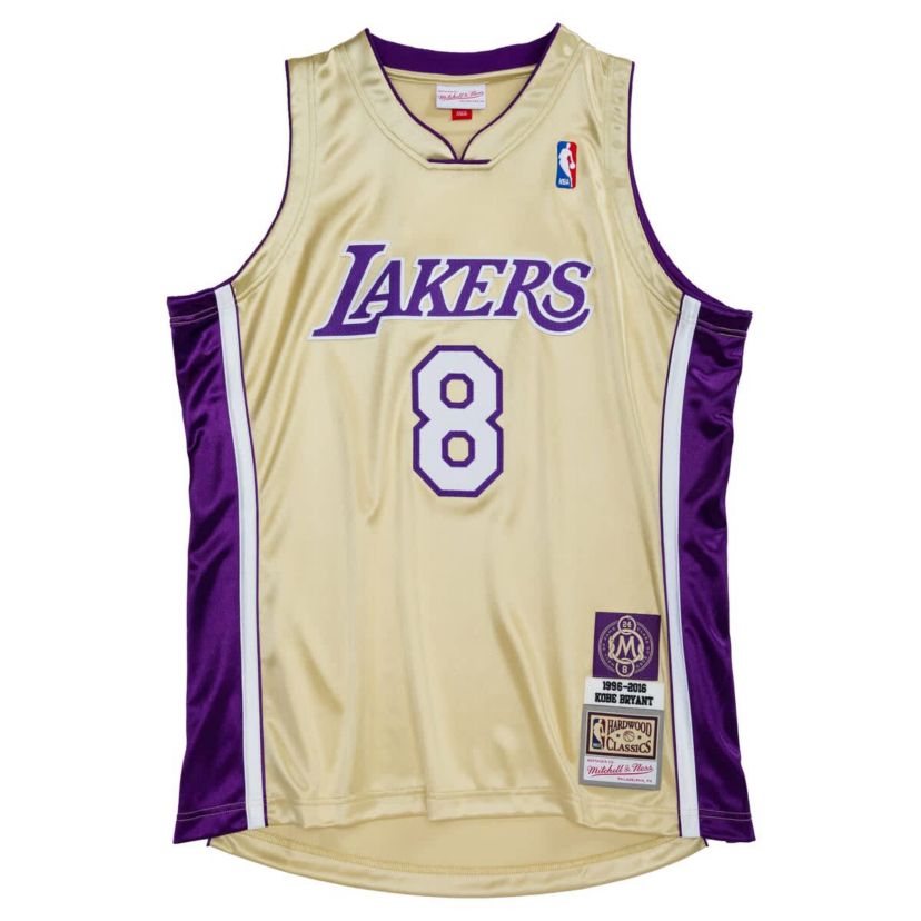 NBA Kobe Bryant Los Angeles Lakers Hall of Fame Class of 2020 #8 Authentic Jersey