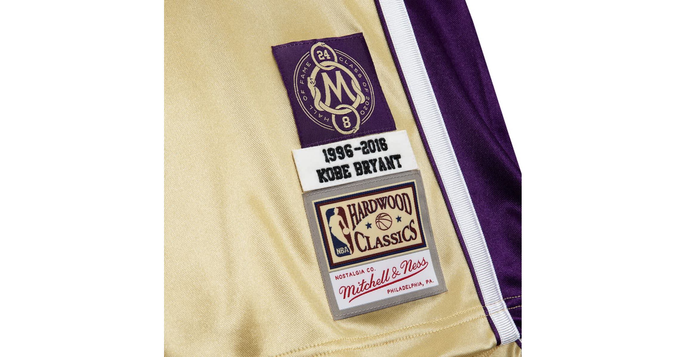 NBA Kobe Bryant Los Angeles Lakers Hall of Fame Class of 2020 #8 Authentic Jersey