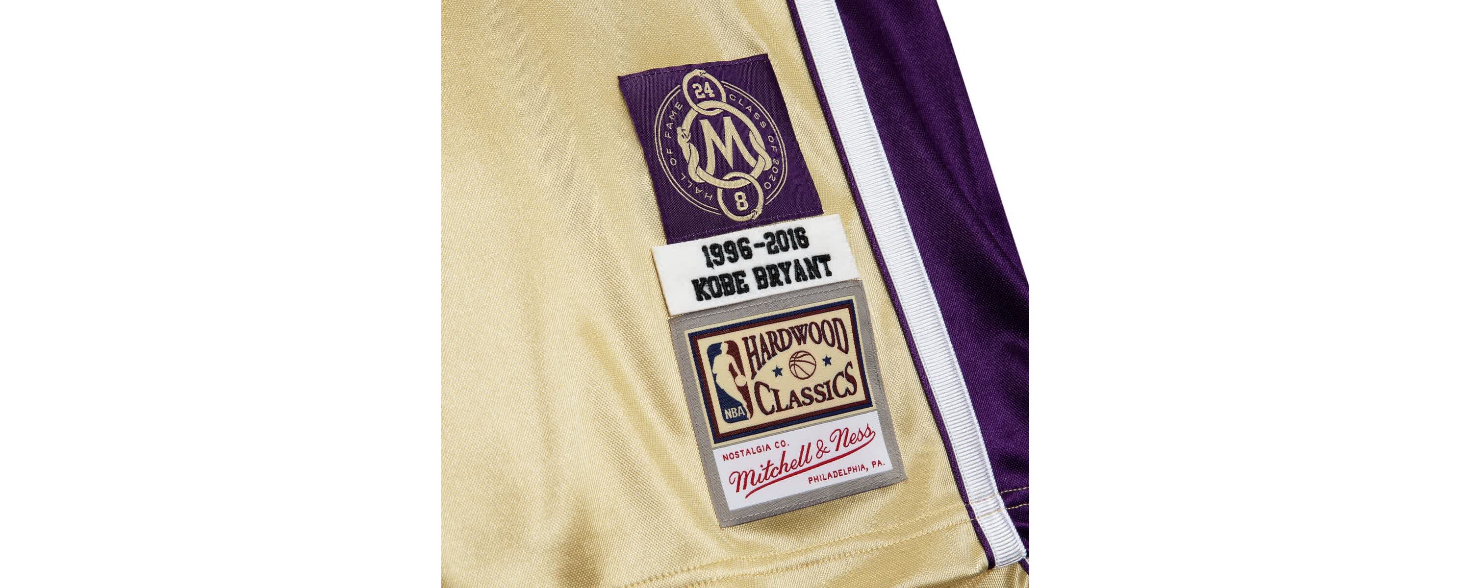 NBA Kobe Bryant Los Angeles Lakers Hall of Fame Class of 2020 #8 Authentic Jersey