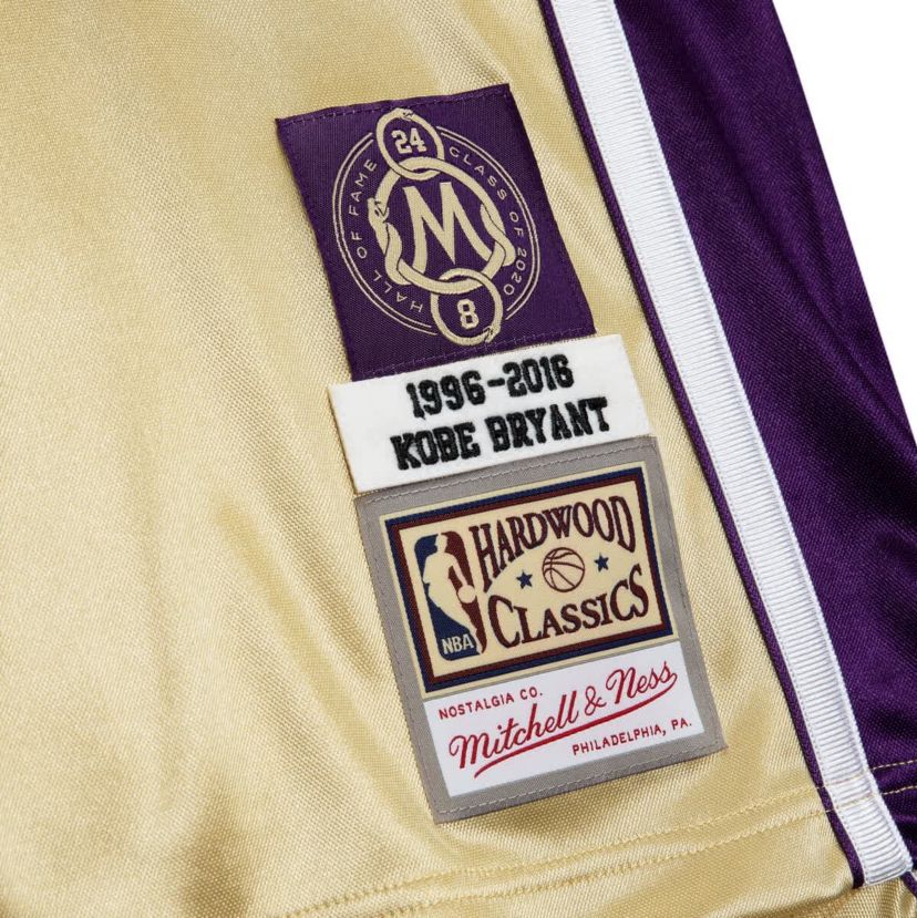 NBA Kobe Bryant Los Angeles Lakers Hall of Fame Class of 2020 #8 Authentic Jersey