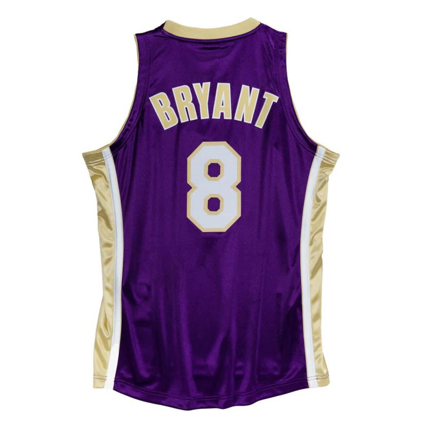 NBA Kobe Bryant Los Angeles Lakers Hall of Fame Class of 2020 #8 Authentic Jersey
