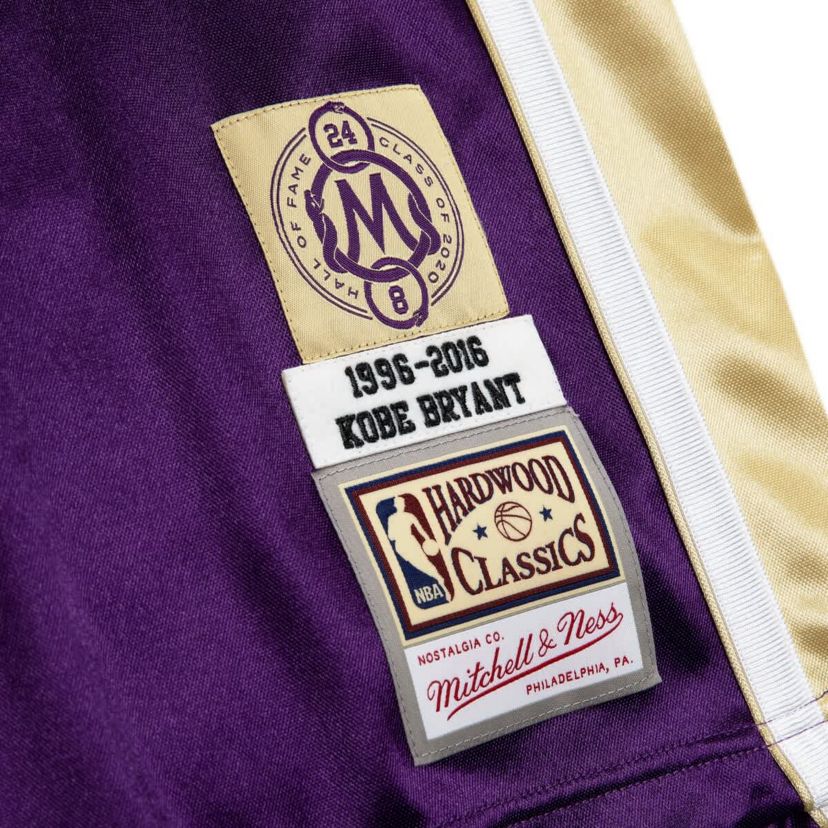 NBA Kobe Bryant Los Angeles Lakers Hall of Fame Class of 2020 #8 Authentic Jersey