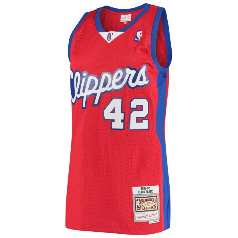 Los Angeles Clippers NBA Elton Brand LA Clippers Hardwood Classics Swingman Jersey