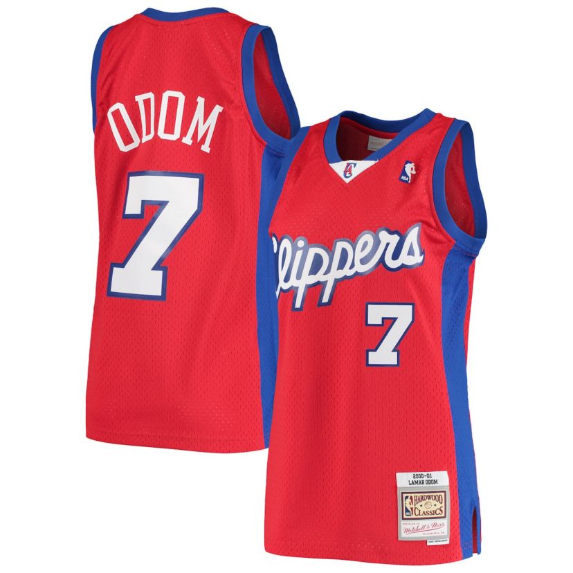 Los Angeles Clippers NBA Lamar Odom LA Clippers 2000/01 Hardwood Classics Swingman Jersey