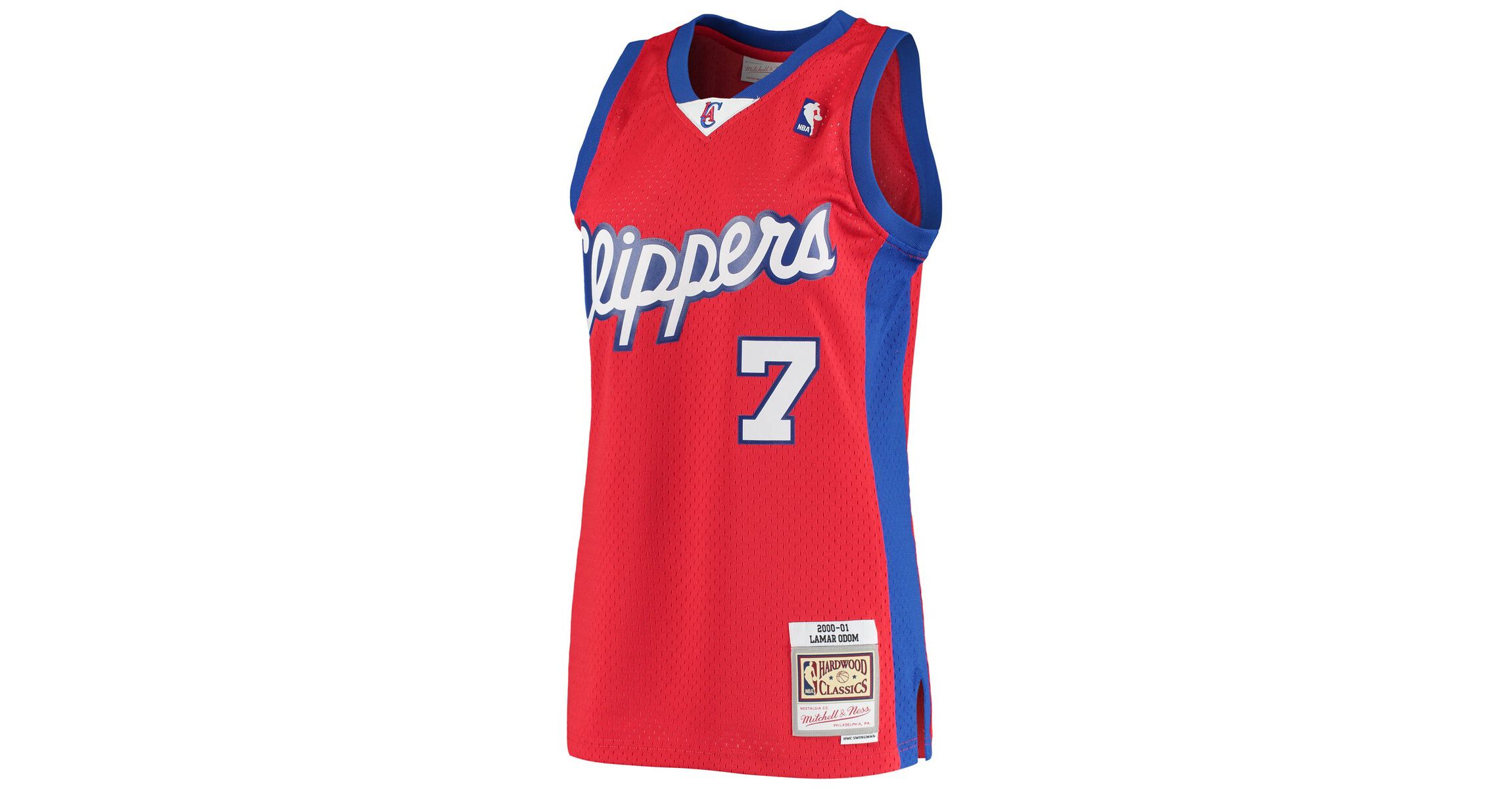 Los Angeles Clippers NBA Lamar Odom LA Clippers 2000/01 Hardwood Classics Swingman Jersey