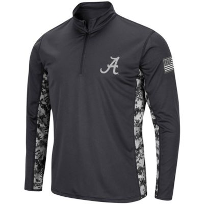 Alabama Crimson Tide NCAA Alabama Tide OHT Military Appreciation Digital Lightweight Quarter-Zip Pullover