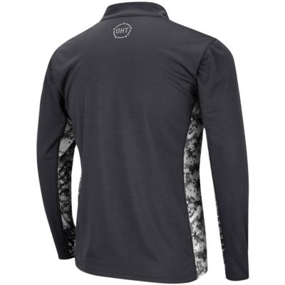 NCAA BYU Cougars OHT Military Appreciation Digital Lightweight Quarter-Zip Pullover