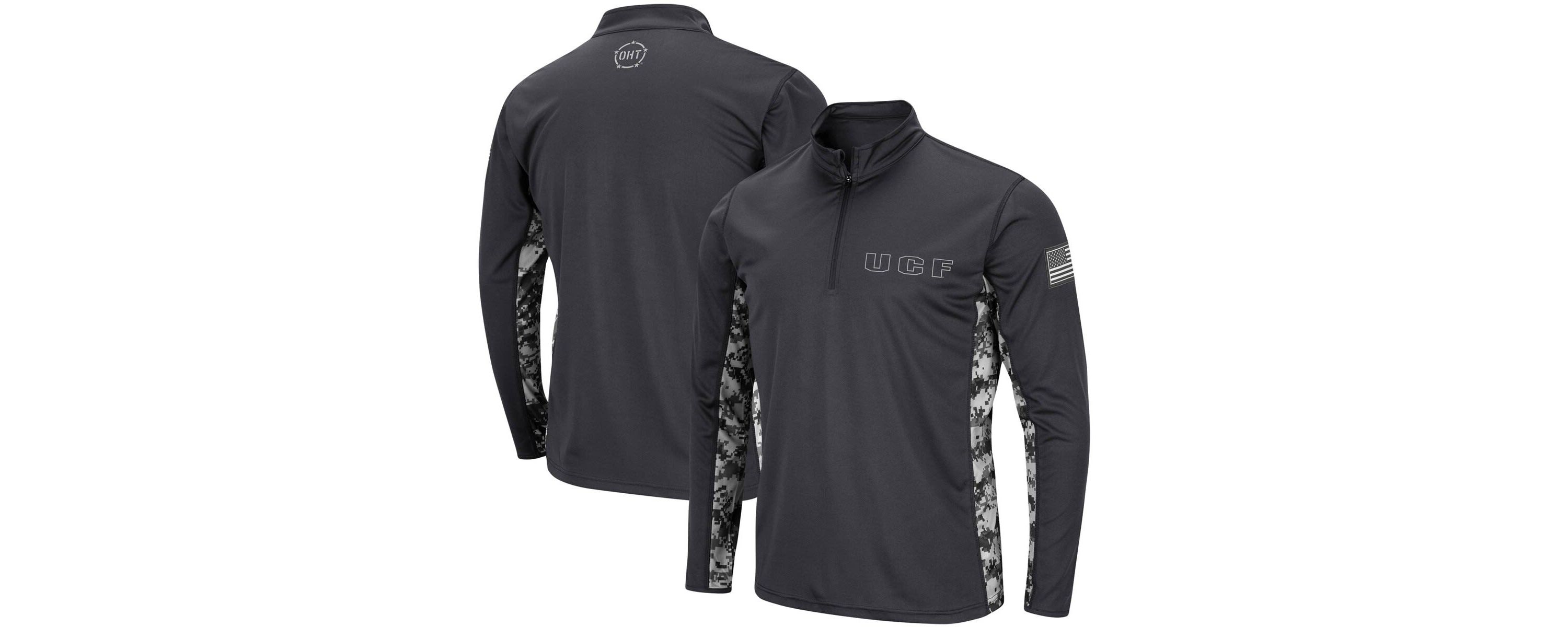 NCAA UCF Knights OHT Military Appreciation Digital Lightweight Quarter-Zip Pullover