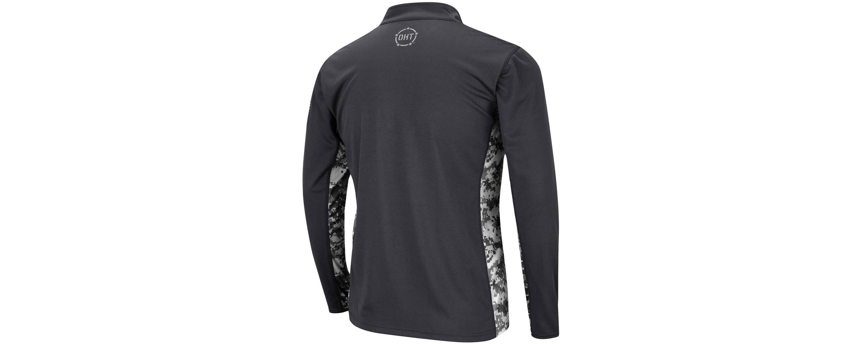 NCAA Colorado State Rams OHT Military Appreciation Digital Lightweight Quarter-Zip Pullover