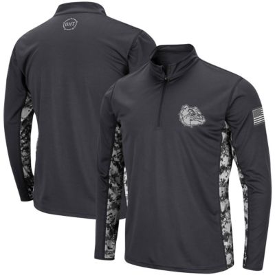 Gonzaga University Bulldogs NCAA OHT Military Appreciation Digital Lightweight Quarter-Zip Pullover