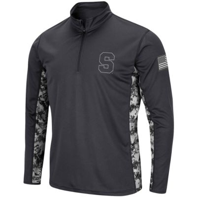 Syracuse Orange NCAA OHT Military Appreciation Digital Lightweight Quarter-Zip Pullover