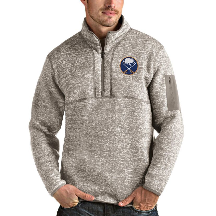 NHL Buffalo Sabres Team Fortune Half-Zip Pullover Jacket