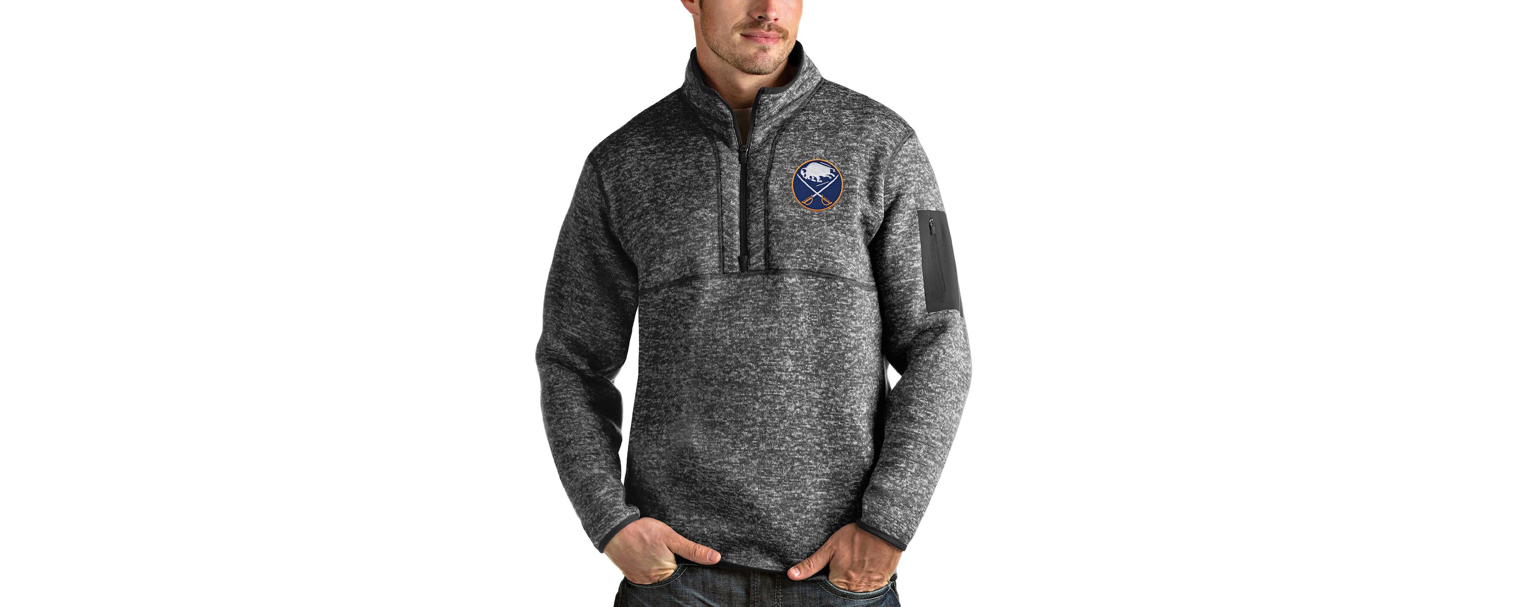 NHL Buffalo Sabres Fortune Half-Zip Pullover Jacket
