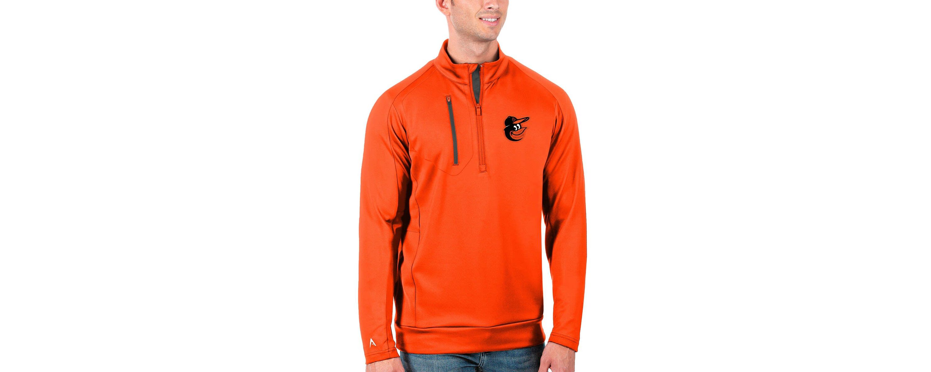 MLB Baltimore Orioles Generation Quarter-Zip Pullover Jacket