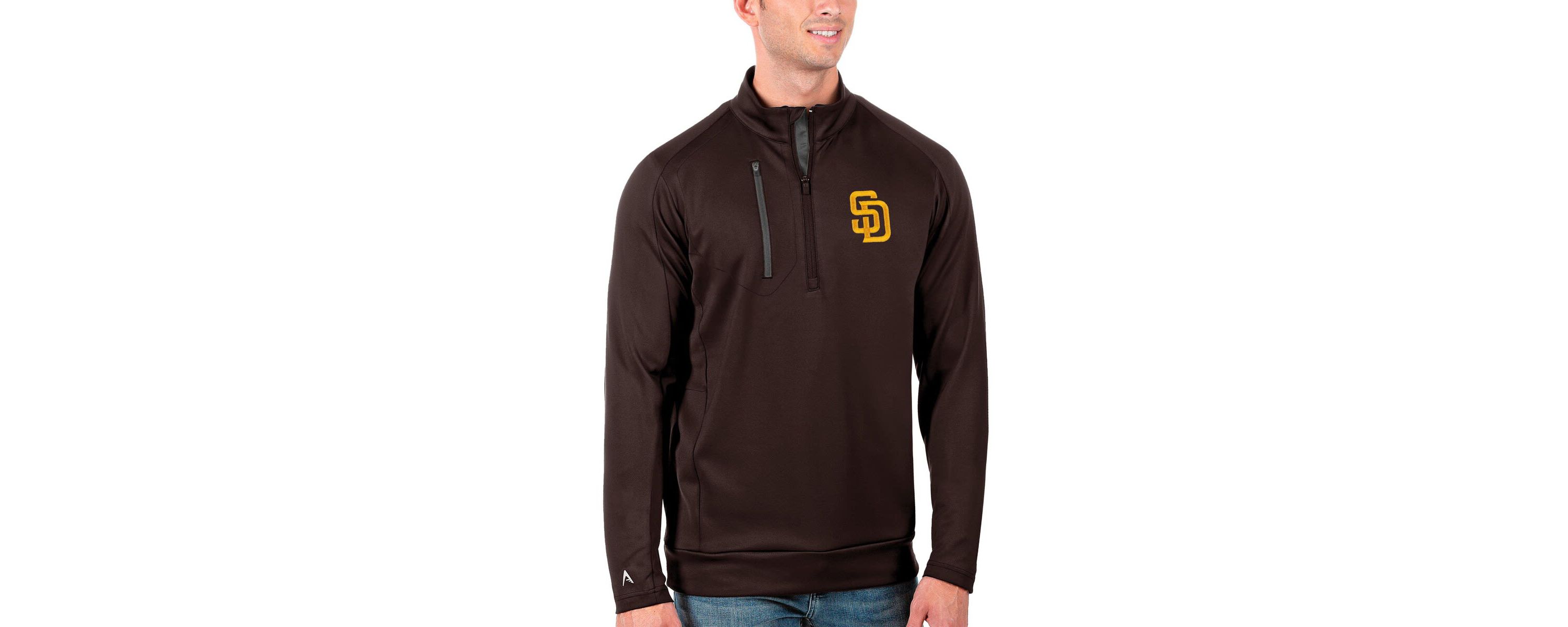 MLB San Diego Padres Generation Quarter-Zip Pullover Jacket