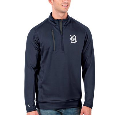 MLB Detroit Tigers Big & Tall Generation Quarter-Zip Pullover Jacket
