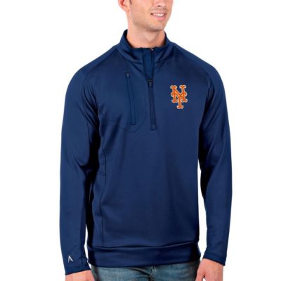 MLB New York Mets Big & Tall Generation Quarter-Zip Pullover Jacket