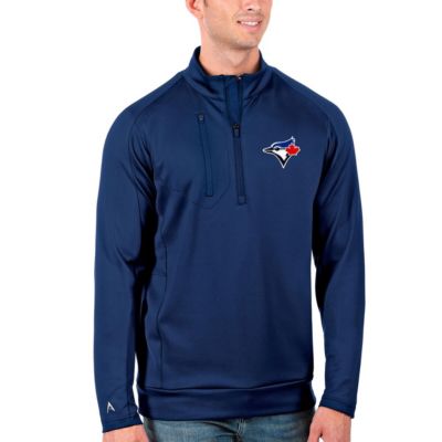 Toronto Blue Jays MLB Big & Tall Generation Quarter-Zip Pullover Jacket