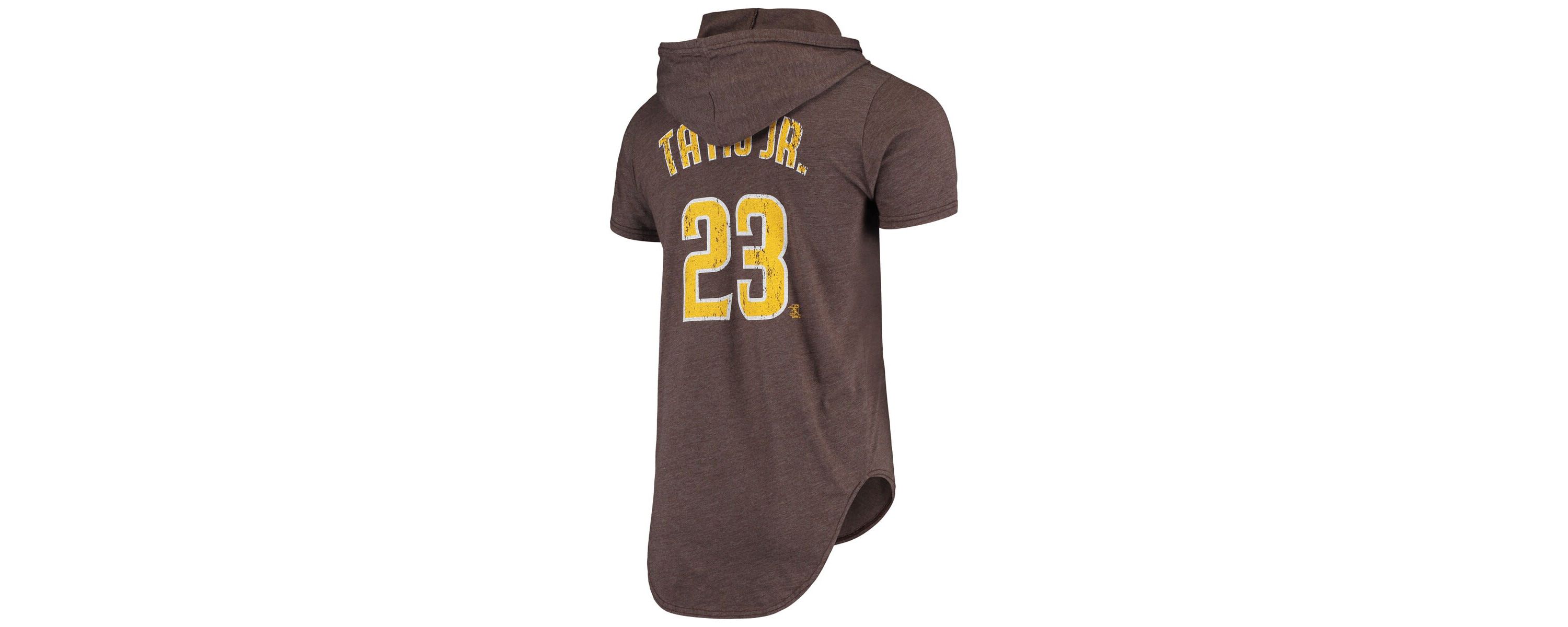 MLB Fernando Tatis Jr. ed San Diego Padres Softhand Player Tri-Blend Hoodie T-Shirt