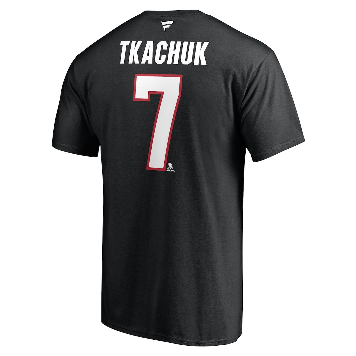 NHL Fanatics Brady Tkachuk Ottawa Senators Authentic Stack Name & Number T-Shirt