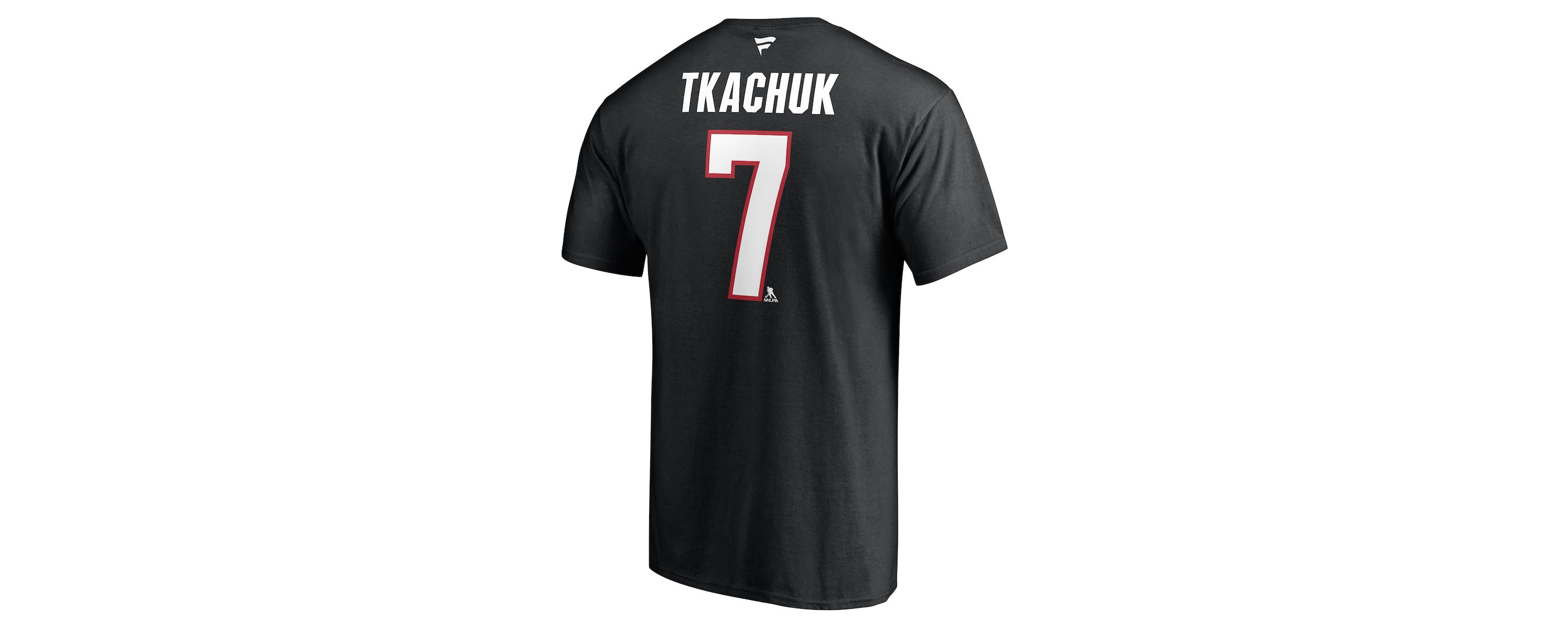 NHL Fanatics Brady Tkachuk Ottawa Senators Authentic Stack Name & Number T-Shirt