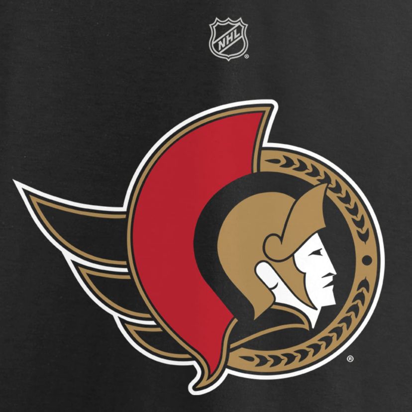 NHL Fanatics Brady Tkachuk Ottawa Senators Authentic Stack Name & Number T-Shirt