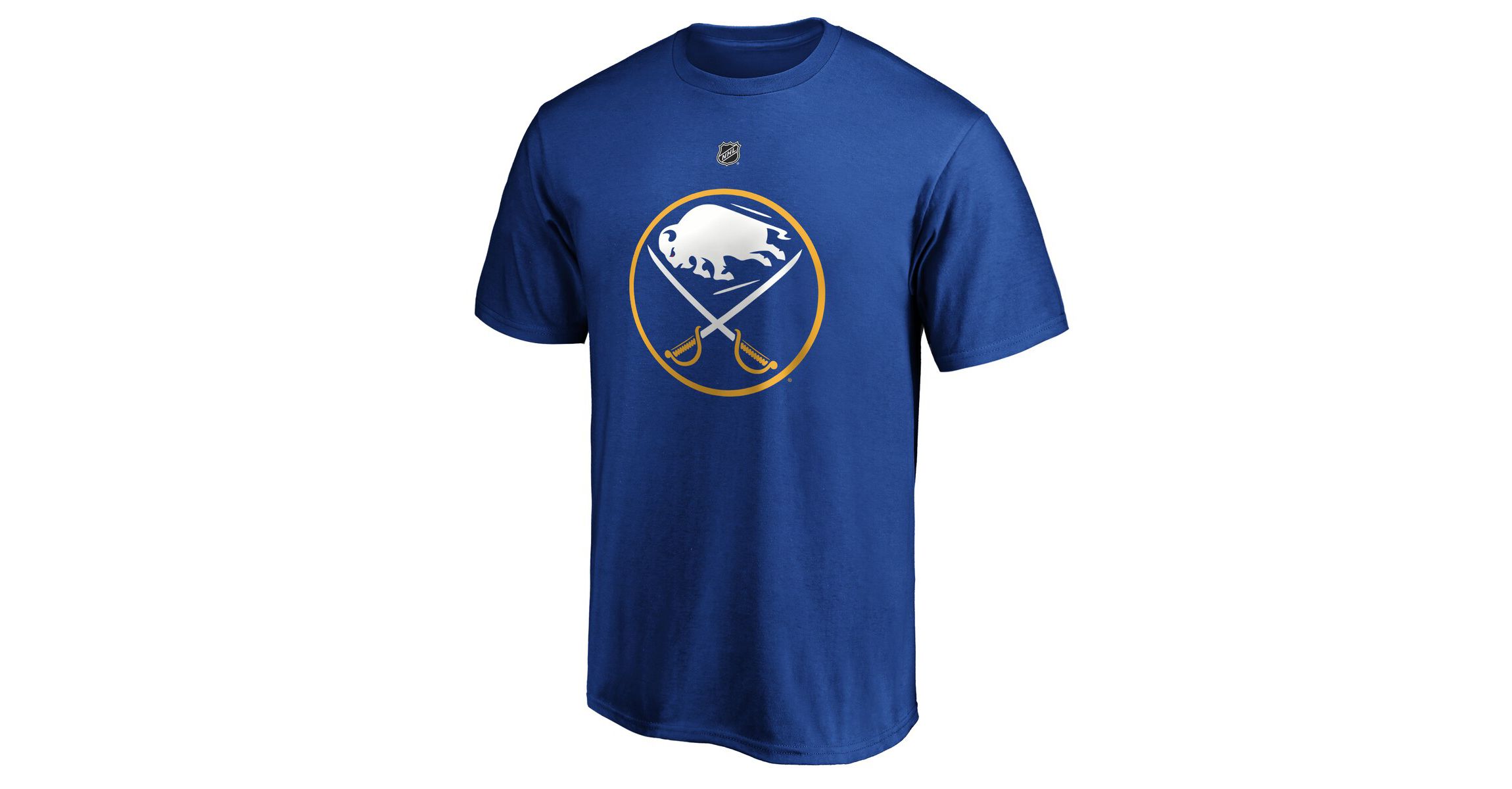 NHL Fanatics Jeff Skinner Buffalo Sabres Authentic Stack Name & Number T-Shirt
