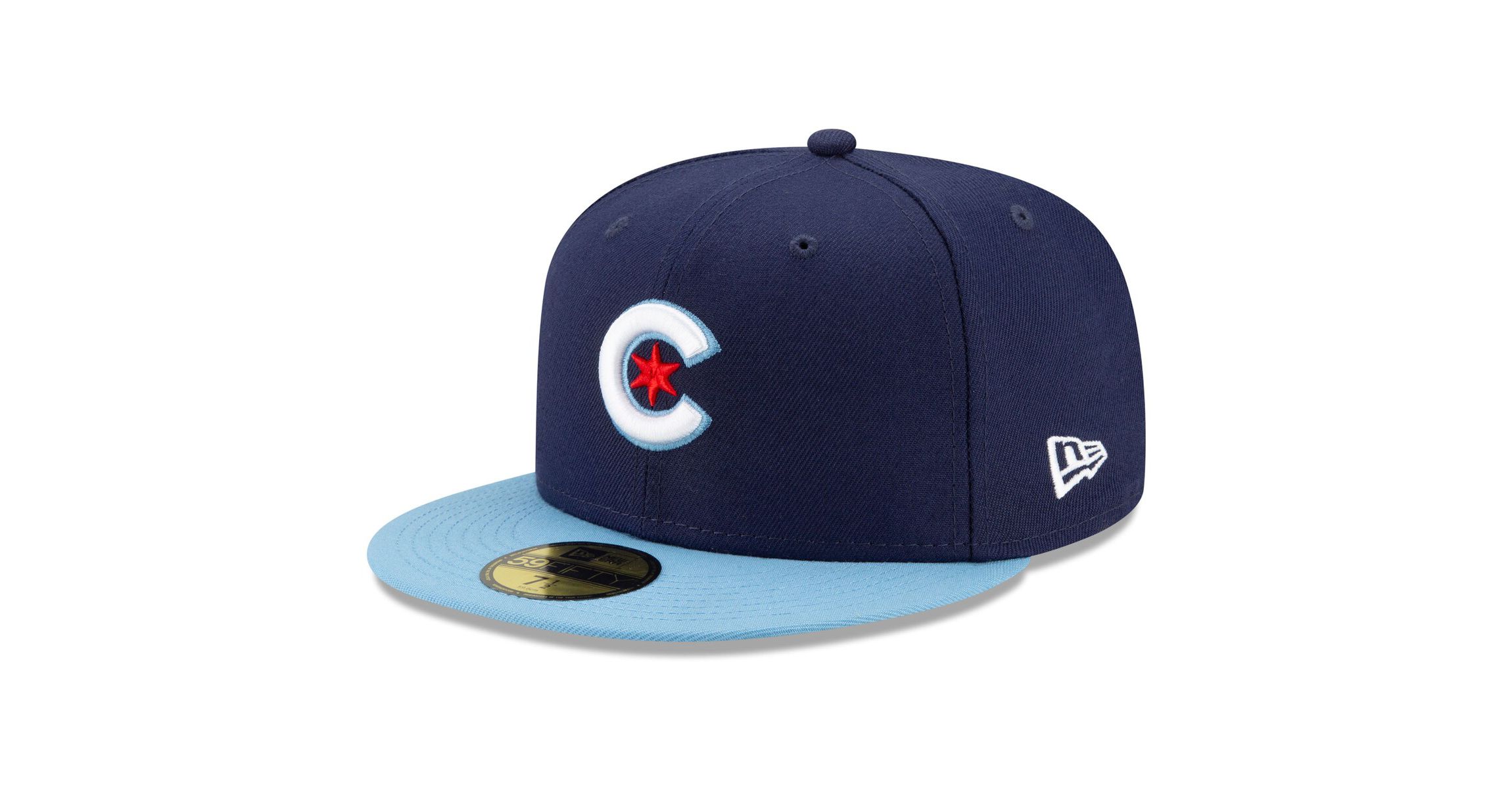 MLB Navy/Light Chicago Cubs 2021 City Connect 59FIFTY Fitted Hat
