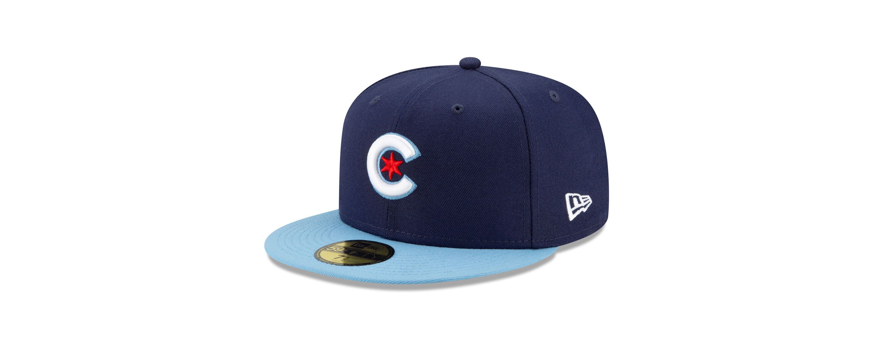 MLB Navy/Light Chicago Cubs 2021 City Connect 59FIFTY Fitted Hat