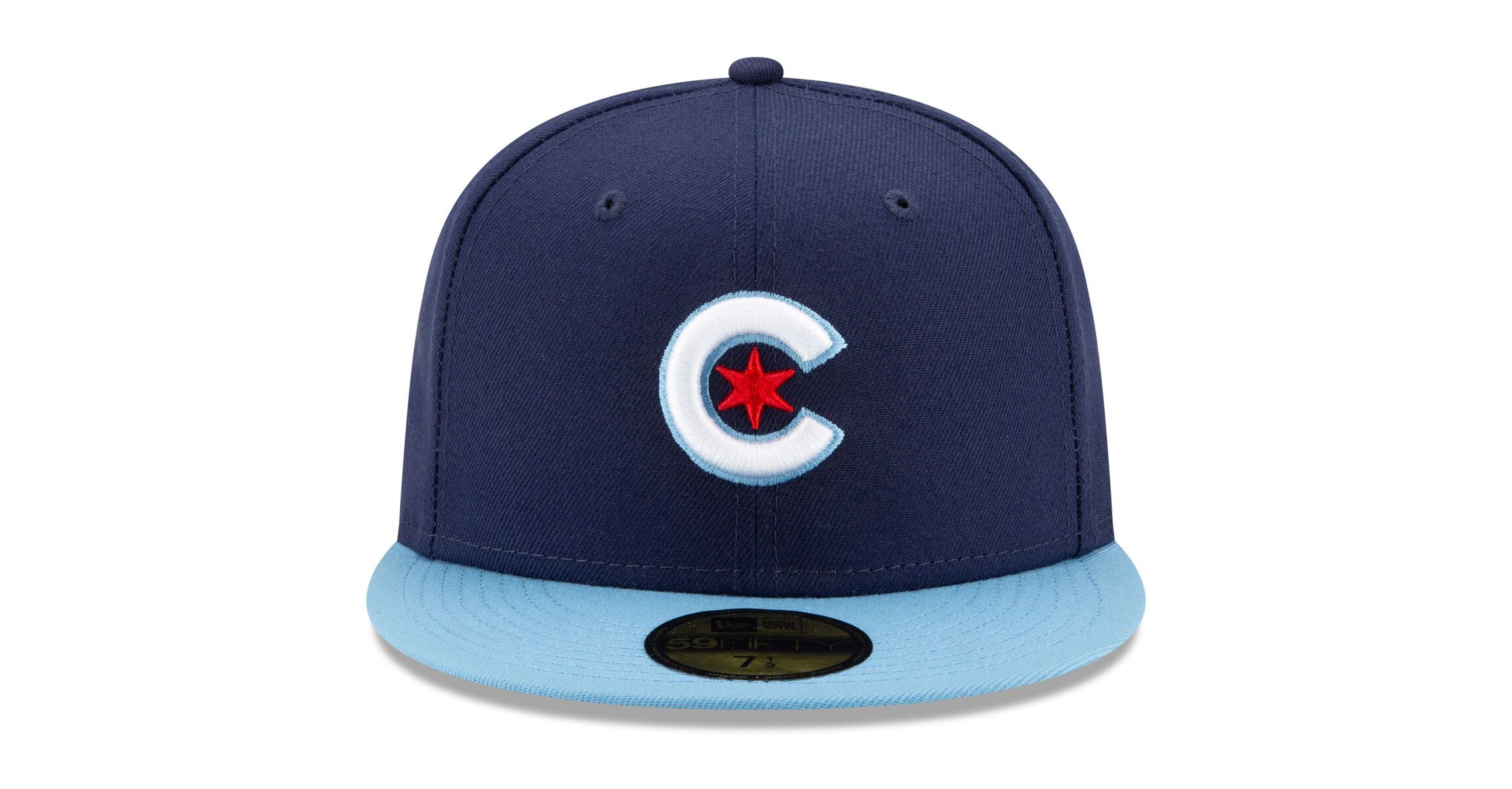 MLB Navy/Light Chicago Cubs 2021 City Connect 59FIFTY Fitted Hat