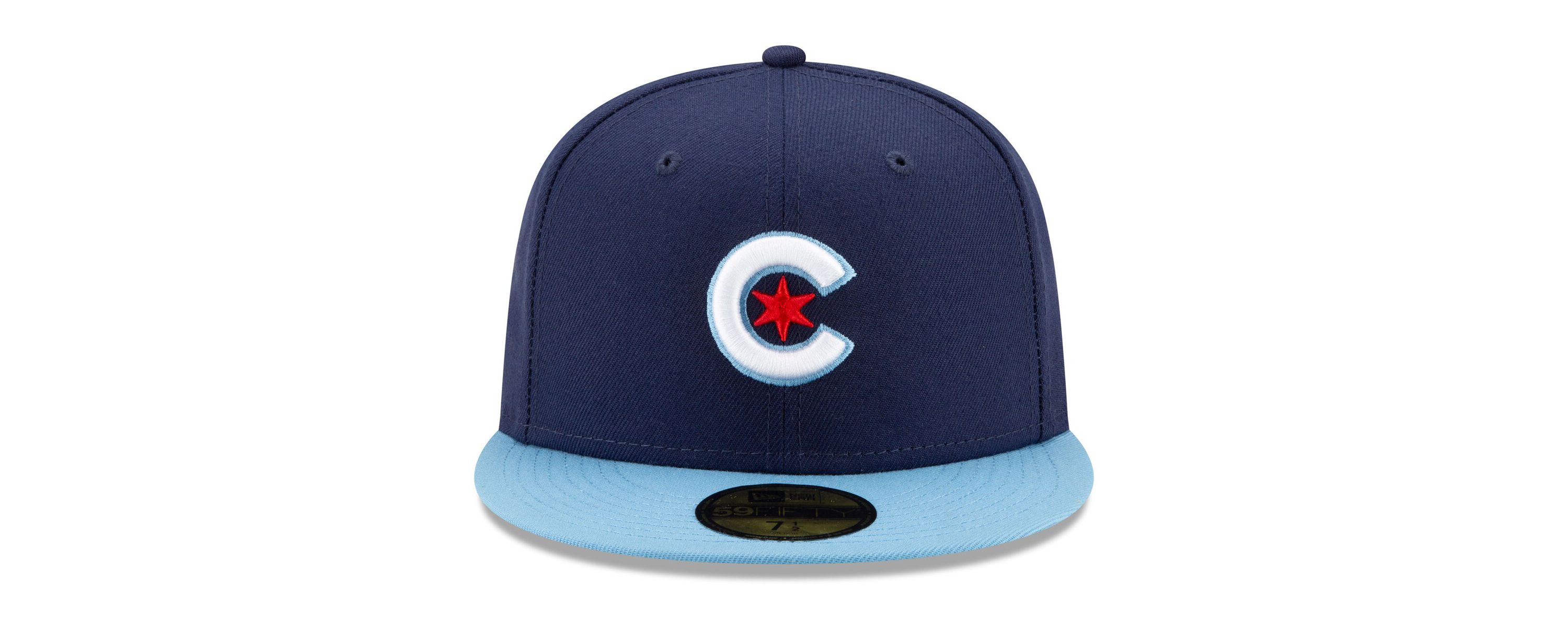 MLB Navy/Light Chicago Cubs 2021 City Connect 59FIFTY Fitted Hat