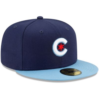 MLB Navy/Light Chicago Cubs 2021 City Connect 59FIFTY Fitted Hat