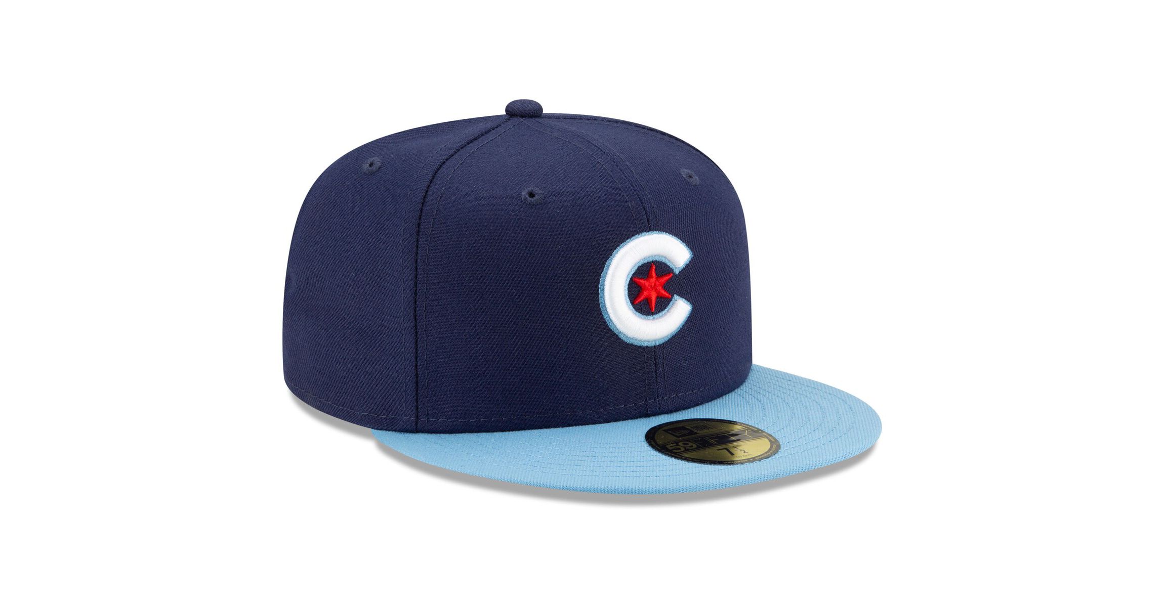 MLB Navy/Light Chicago Cubs 2021 City Connect 59FIFTY Fitted Hat
