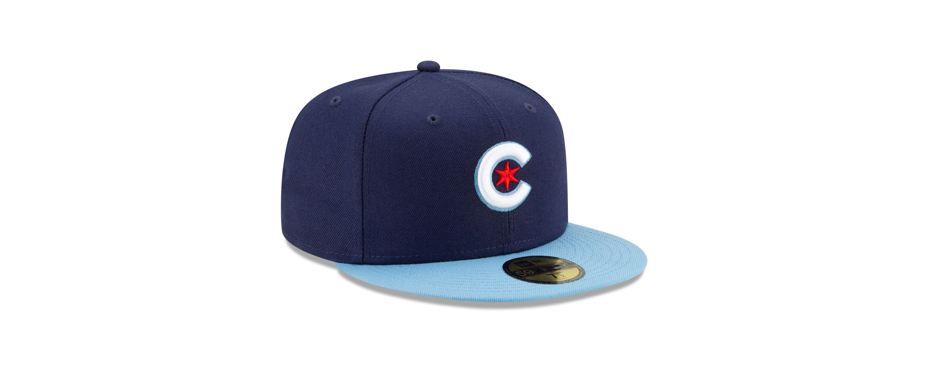 MLB Navy/Light Chicago Cubs 2021 City Connect 59FIFTY Fitted Hat