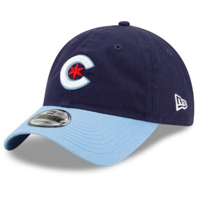 MLB Navy/Light Chicago Cubs 2021 City Connect 9TWENTY Adjustable Hat