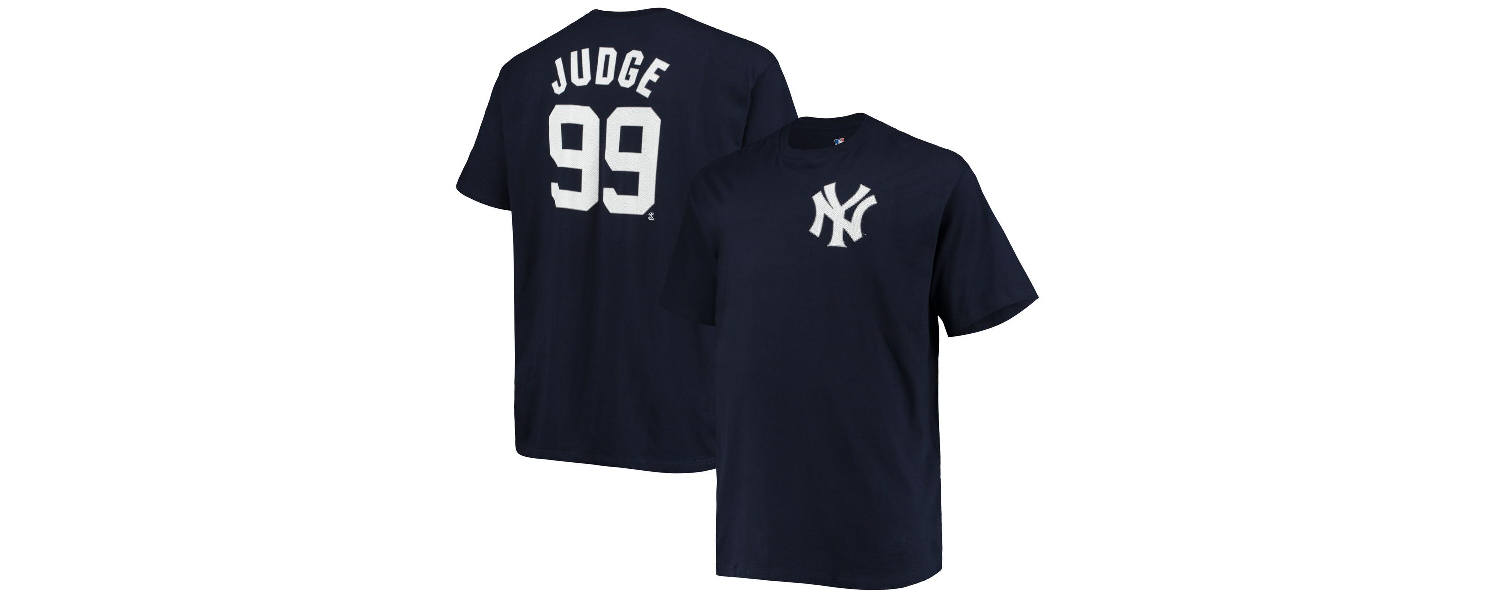 MLB Fanatics Aaron Judge New York Yankees Big & Tall Name & Number T-Shirt