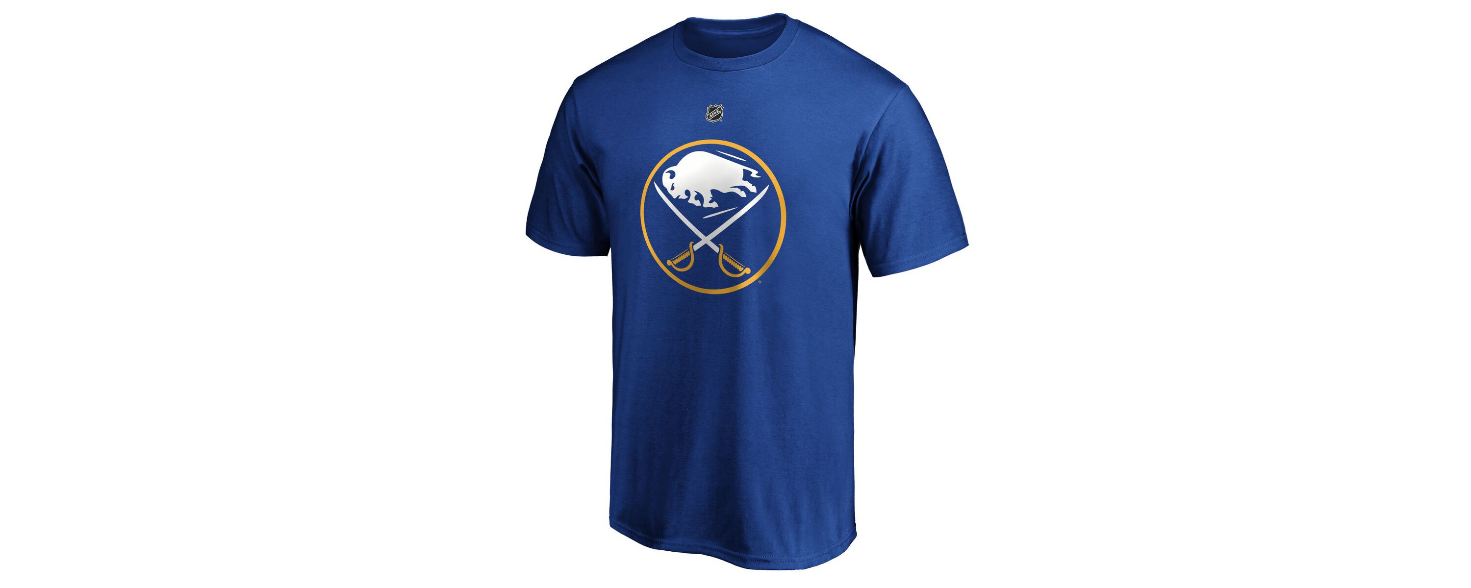 NHL Fanatics Rasmus Dahlin Buffalo Sabres Authentic Stack Name & Number T-Shirt