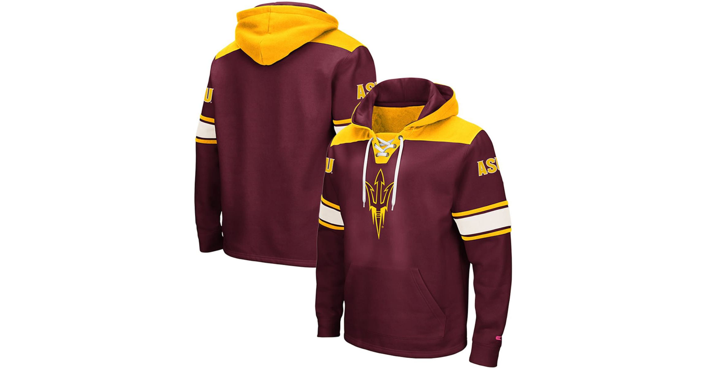 NCAA Arizona State Sun Devils 2.0 Lace-Up Pullover Hoodie