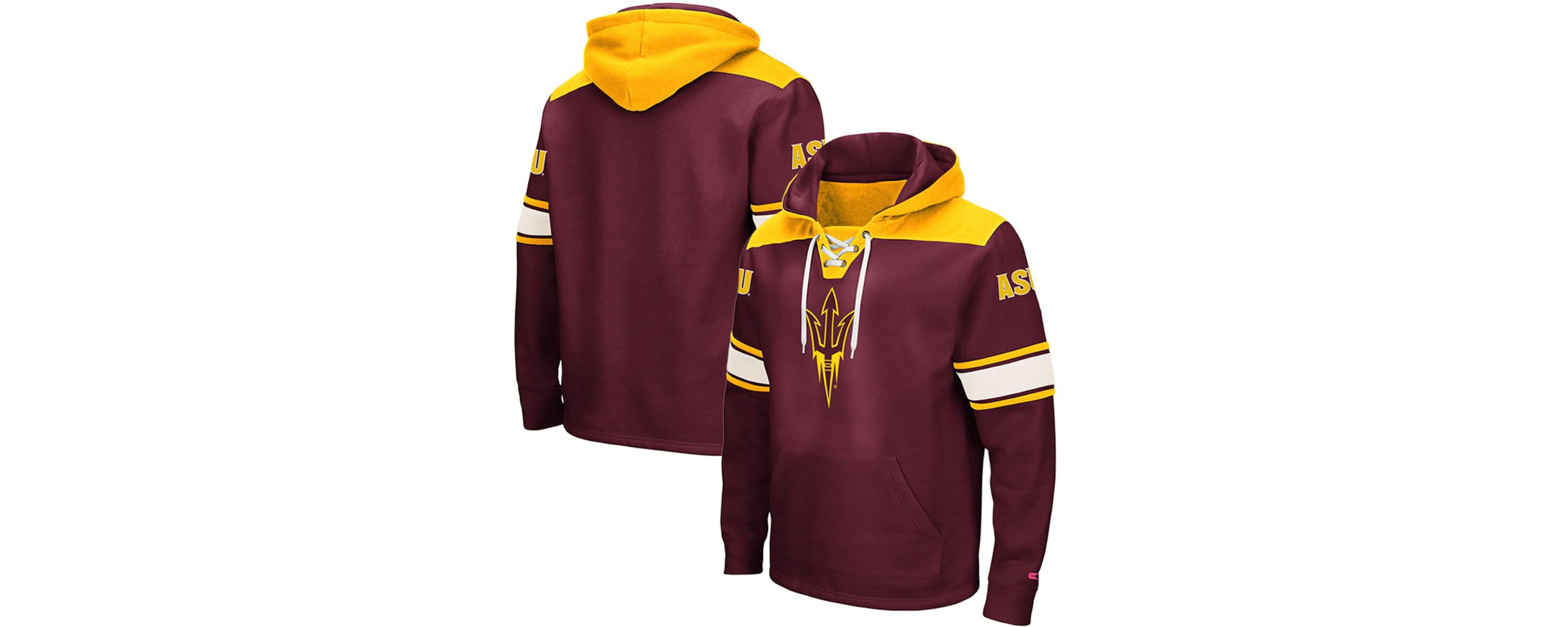 NCAA Arizona State Sun Devils 2.0 Lace-Up Pullover Hoodie