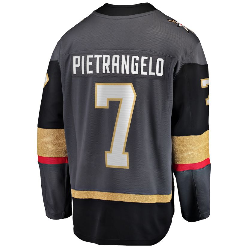 NHL Fanatics Alex Pietrangelo Vegas Golden Knights Breakaway Player Jersey