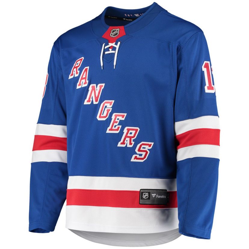 NHL Fanatics Alexis Lafreniere New York Rangers Home Breakaway Jersey