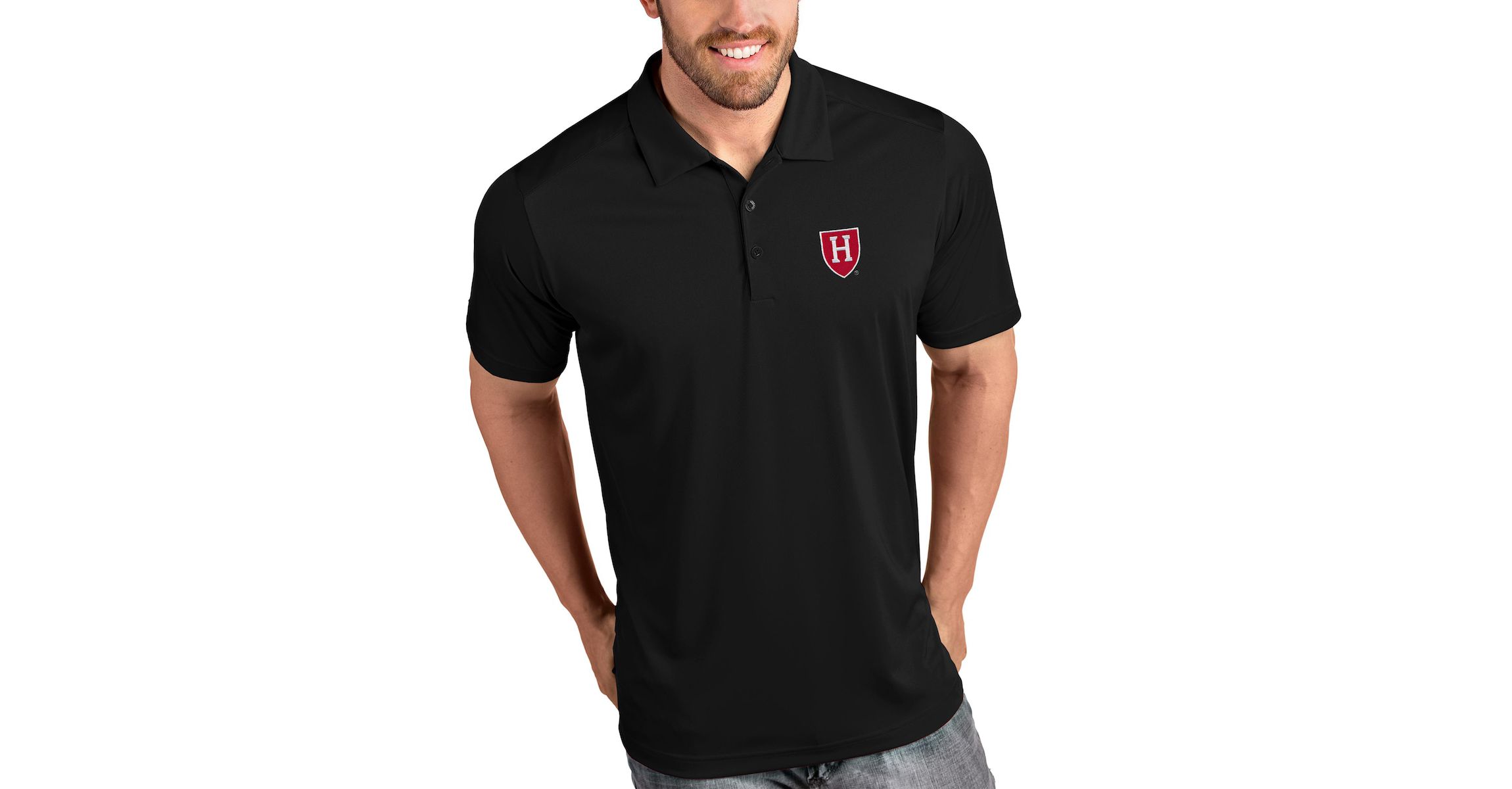 Harvard Crimson NCAA Harvard Tribute Polo