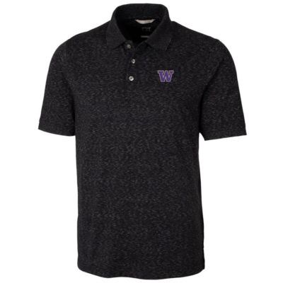 NCAA Washington Huskies Big & Tall Advantage Space Dye Polo