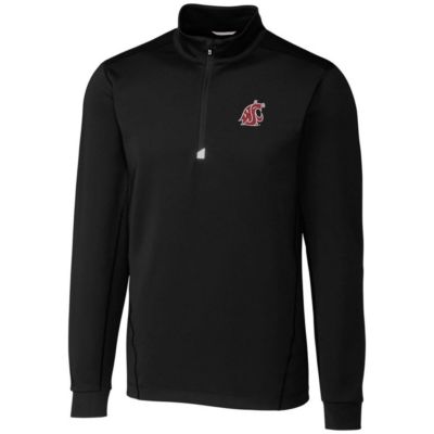 NCAA Washington State Cougars Big & Tall Traverse Half-Zip Jacket