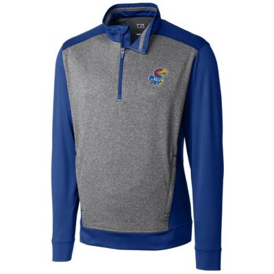 NCAA Kansas Jayhawks Big & Tall Replay Half-Zip Jacket