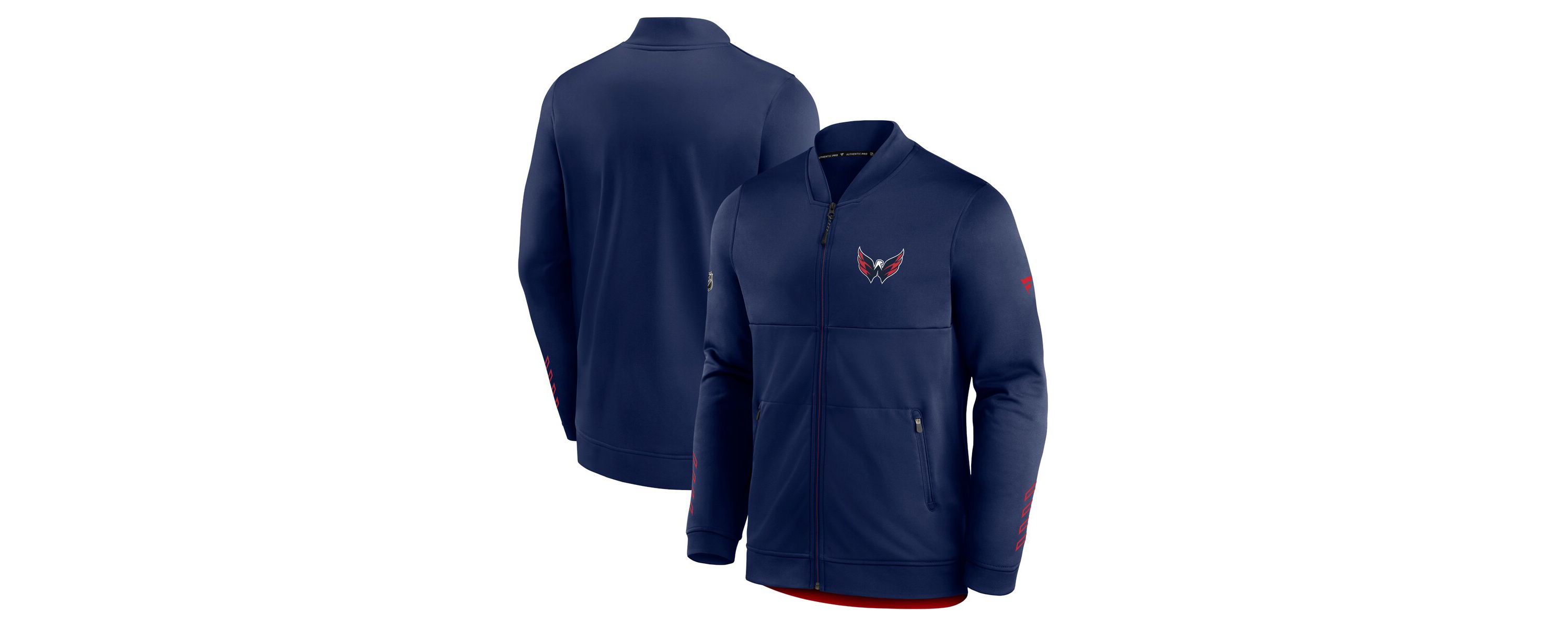 NHL Washington Capitals Locker Room Full-Zip Jacket